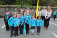 West Devon Scouts go on the march for Tavistock St George's Day Parade