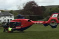 Air ambulance called to help an injured tourist on Dartmoor