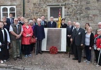 Solemn service to dedicate new Sampford Courtenay war memorial