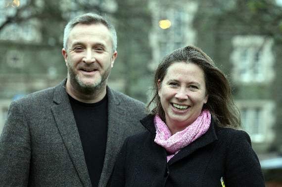 Kevin Hailey and Janna Sanders.