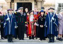 Okehampton marks Remembrance Day 100 years on