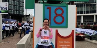 Highampton nurse Gail runs the London Marathon in memory of friend Katie