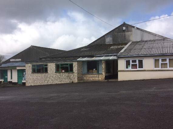 The current Hatherleigh Market building.