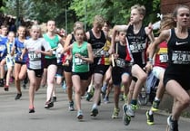Great baton race at town carnival  - pass it on
