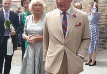 Prince of Wales and Duchess of Cornwall visit Tavistock