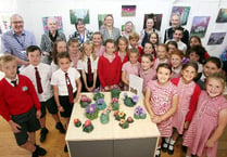 Okehampton Primary School pupils have art on display in Museum of Dartmoor Life