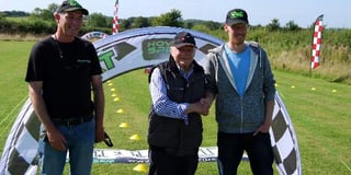 Tavistock drone champ stars with F1 legend