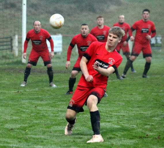 Callington Reserves in their league game with Liskeard. Pictures by James Bird