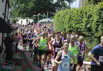 Biggest ever field of runners at Burrator Horseshoe Fell Race