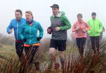 Festive, foggy fun for moor runners