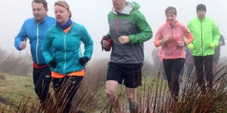 Festive, foggy fun for moor runners