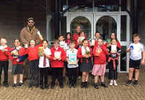 Okehampton pupils give harvest bounty to foodbank
