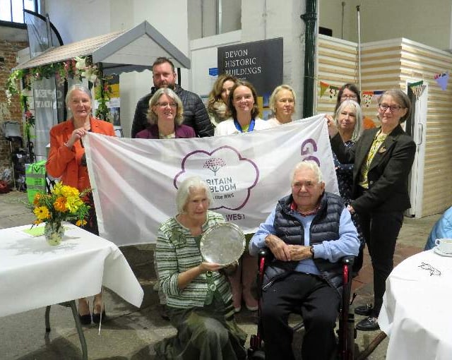 Tavistock celebrates its best ever Britain in Bloom results