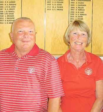 Runners-up in the Morgan Tucker Trophy were Idwal David and Sarah Waring.