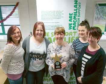 Macmillan Dawn Walk awards