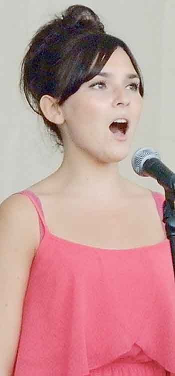 Soprano Sioned Llewelyn. of Efailwen.