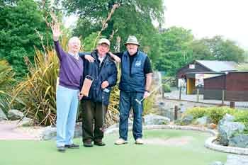 From left: Derek, Den and Jim. Pic. MacT