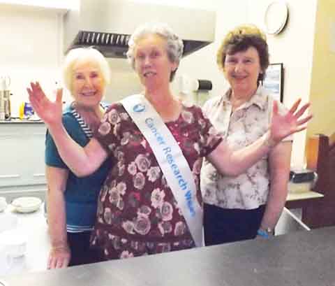 Pauline Williams, Pat Jones and Iona Thomas.