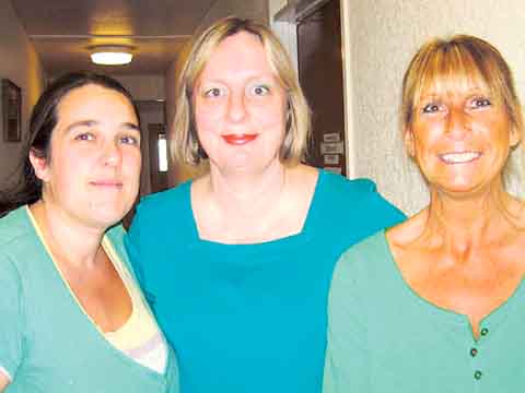 Donna, Sharon and Lisa