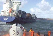 Tenby lifeboat aids injured crewman