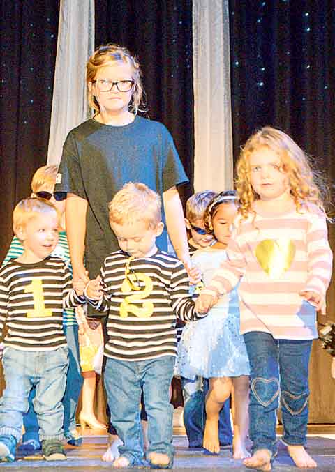 Christkindl childrenswear catwalk show.