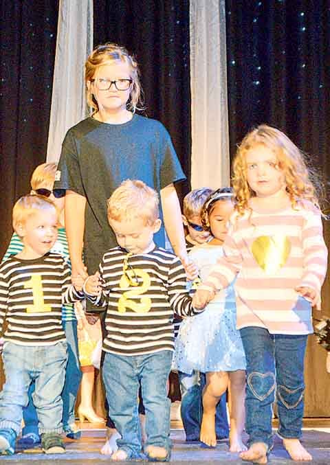 Christkindl childrenswear catwalk show.