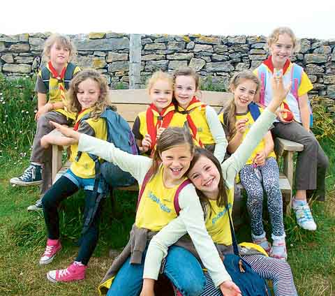 Being a 3rd Tenby Brownie is fun!