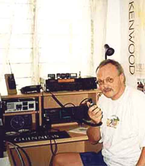 The late Ian Cripwell GW0WGG/5Z4IC