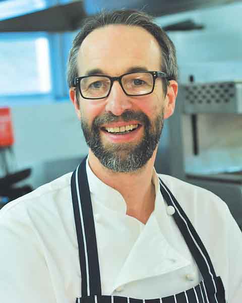Celebrity guest chef Stephen Terry.