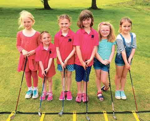 From left: Nel, Kayla, Teah, Alice, Evie and Anya.