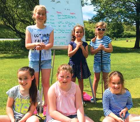 From left: Lily, Marli, Mia, Hetti, Connie and Olivia.