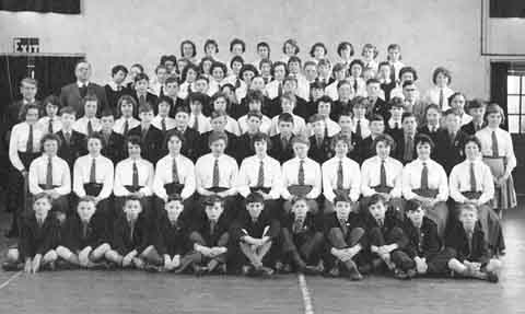 From the Archive….Two photographs from the Coronation School archive - the School Choir in 1960 and the Colts Rugby XV for the 1959/60 season.