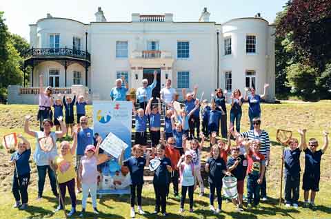 Manorbier, Sageston and St. Florence Year 3 pupils enjoyed the Welston Challenge.