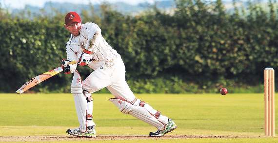 Adam Chandler who started the season in great form with 123 n.o. for Cresselly. Pic. Brian McKehon