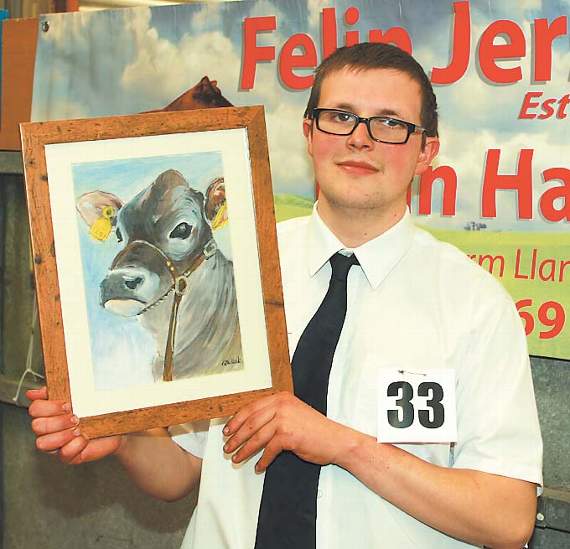 Ioan Harries was judged to be the winning showman/handler.