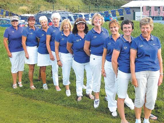 The successful ‘European’ team.