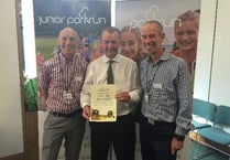 Keen parkrunner Simon Hart MP celebrates International Parkrun Day