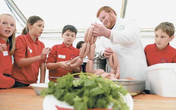 Finding out more about food is all part of the fun of the festival's Education Day.