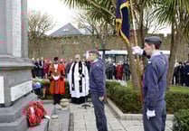 Tenby remembers on Armistice Day