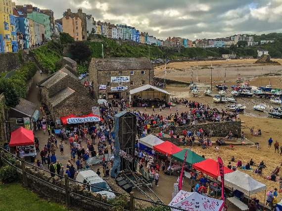 The focal point for the organisation has always been the Summer Spectaculars held in Tenby Harbour.