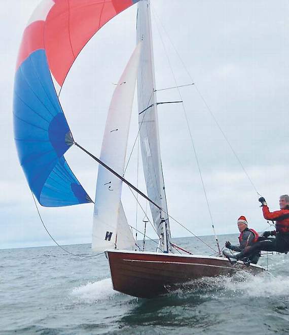 The Alastairs taking part in the regatta