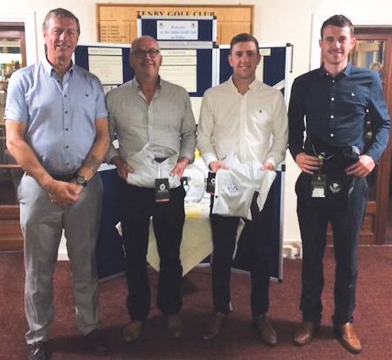 The winning team from Andrew Cope Property Services