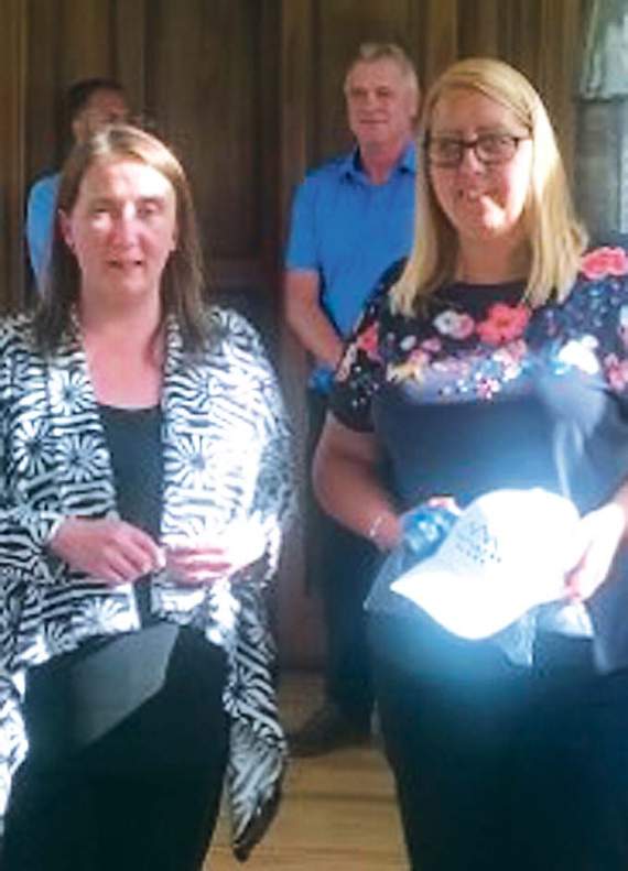 Nearest the pin and longest drive for the ladies was Vicky Day.