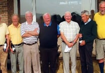 Tenby Golf Club Seniors’ AGM, 15-hole Stableford and charity presentations