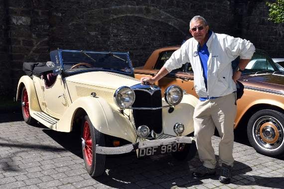 Best restored car - Robin Blackwell.