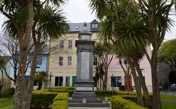 The Dominos application was proposed to be sited alongside the cenotaph