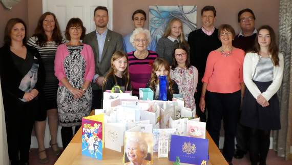 Elsie and her family