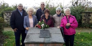 Sister’s visit to remember airman 75 years on