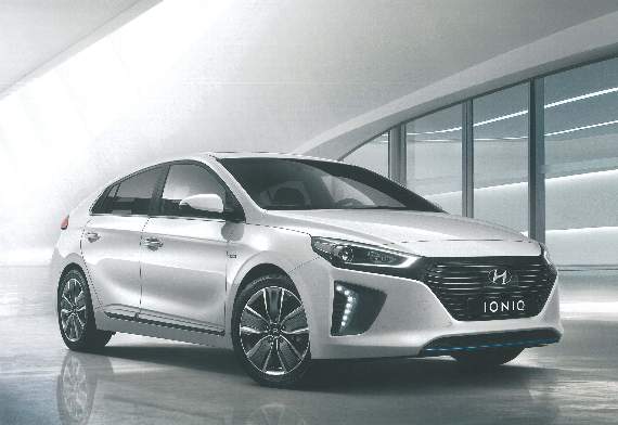 Test Drive a new Hyundai IONIQ, available at Station Garage, Kilgetty.