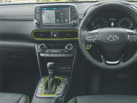 KONA interior